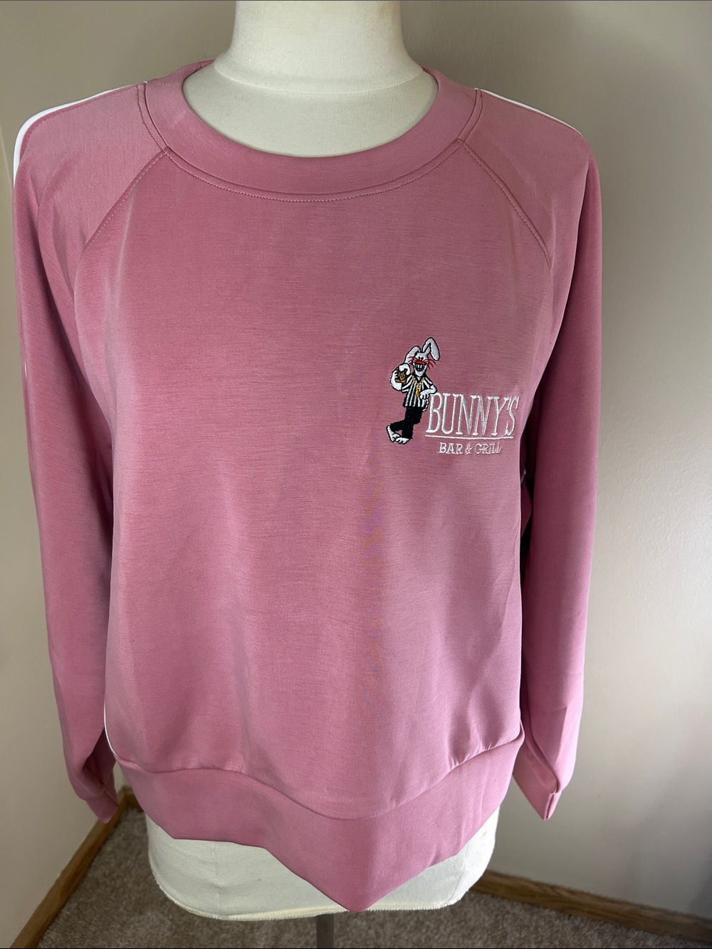 Pink Crewneck Sweatshirt